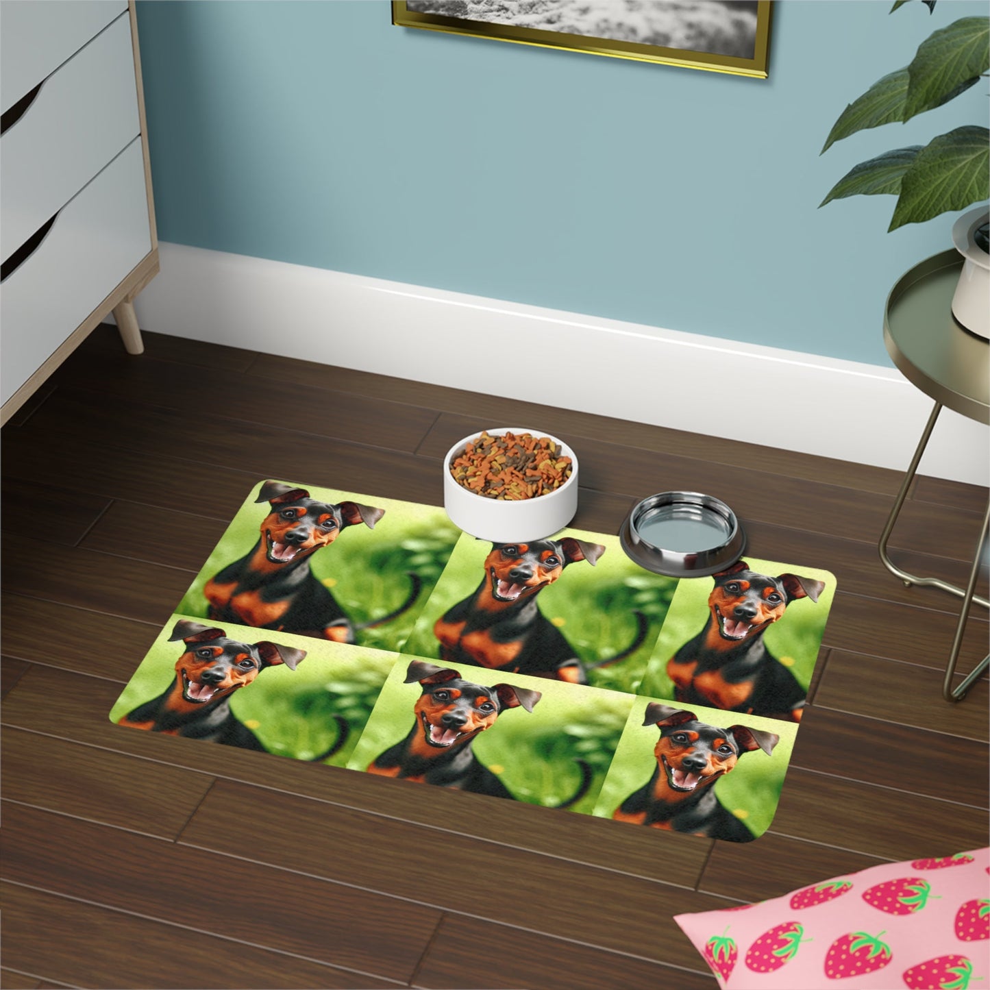 Non-Slip Pet Food Mat – Waterproof Feeding Mat for Dogs