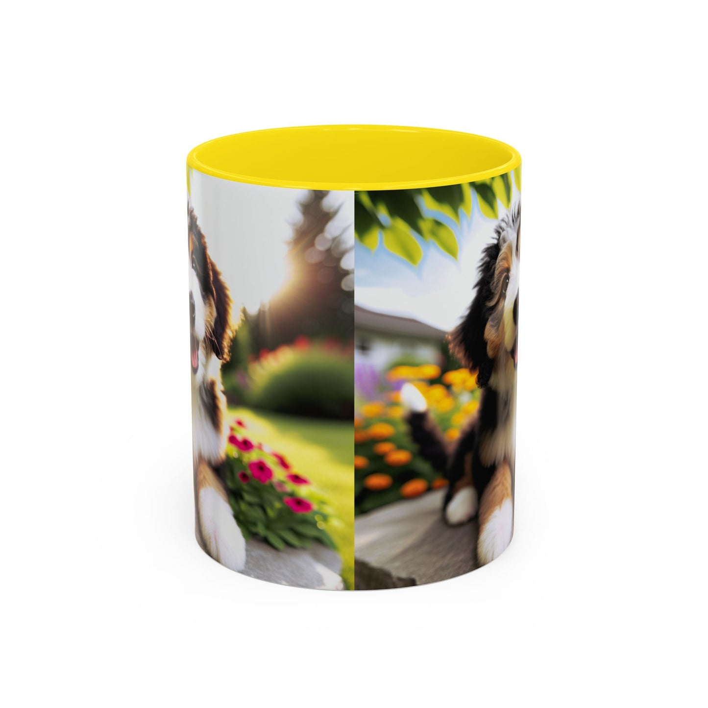 Keramiktasse mit Hunderassen-Motiv – 11 oz & 15 oz