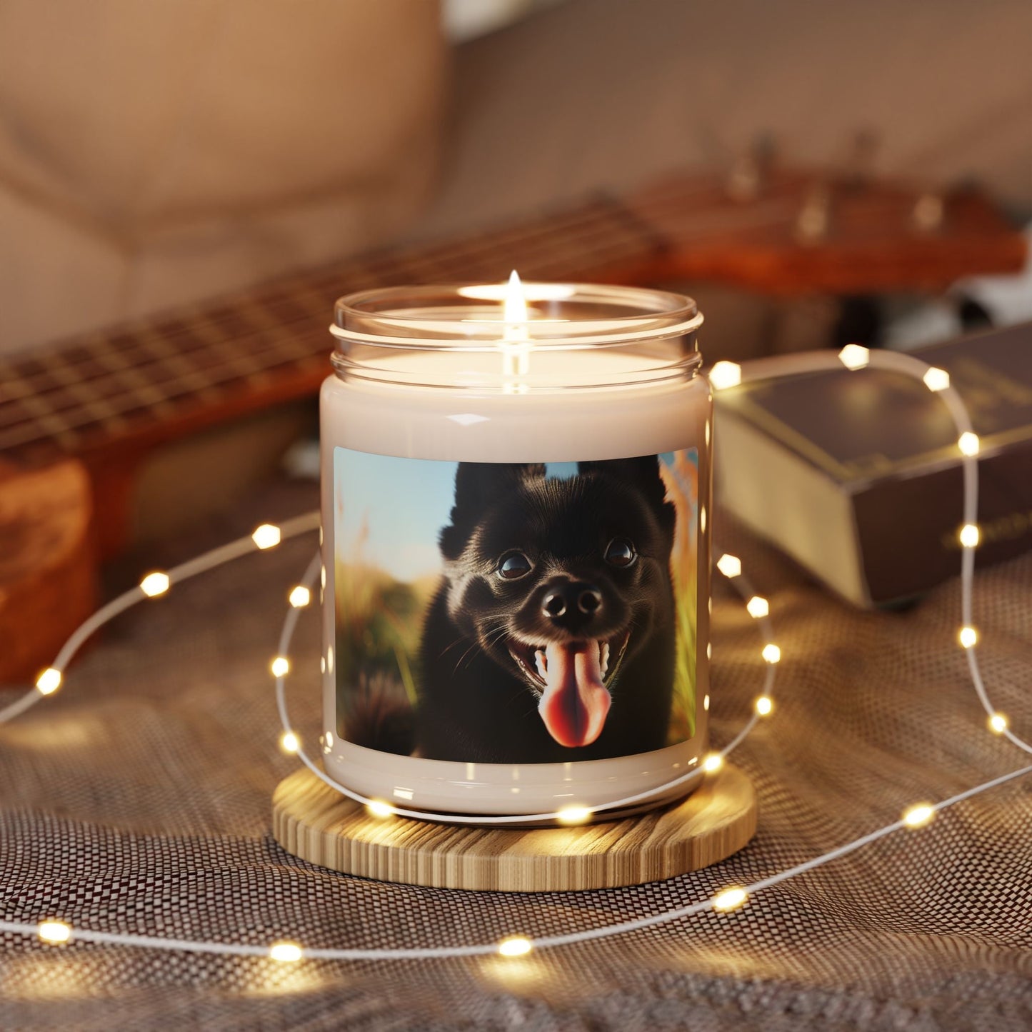 Bougie en cire de soja – Bougie parfumée en pot