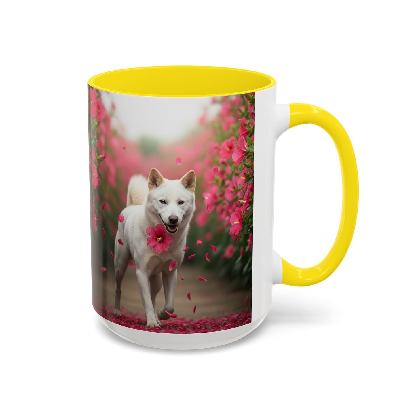 Keramiktasse mit Hunderassen-Motiv – 11 oz & 15 oz