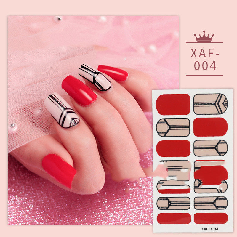 Nail Art Diamond Nail Polish Film Nail Sticker Nail Polish Glue