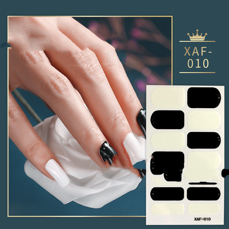 Nail Art Diamond Nail Polish Film Nail Sticker Nail Polish Glue
