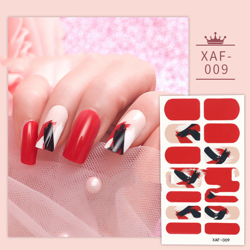 Nail Art Diamond Nail Polish Film Nail Sticker Nail Polish Glue