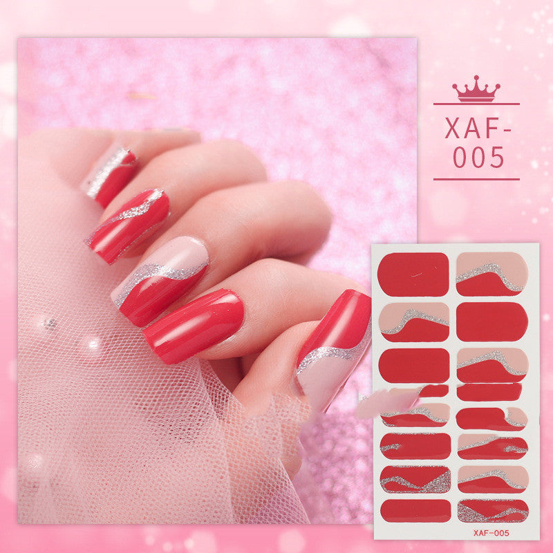 Nail Art Diamond Nail Polish Film Nail Sticker Nail Polish Glue