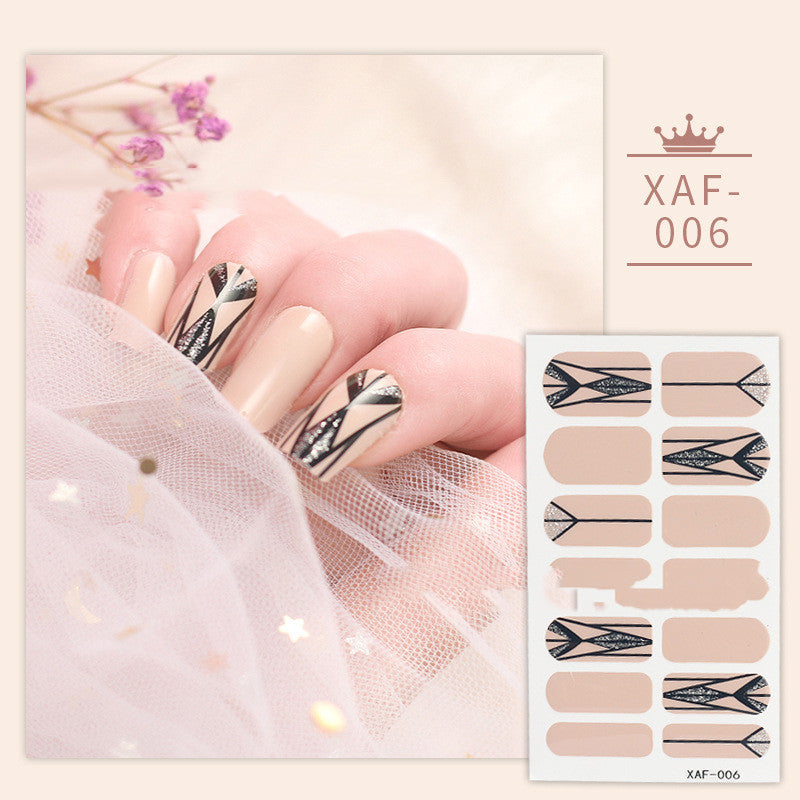 Nail Art Diamond Nail Polish Film Nail Sticker Nail Polish Glue