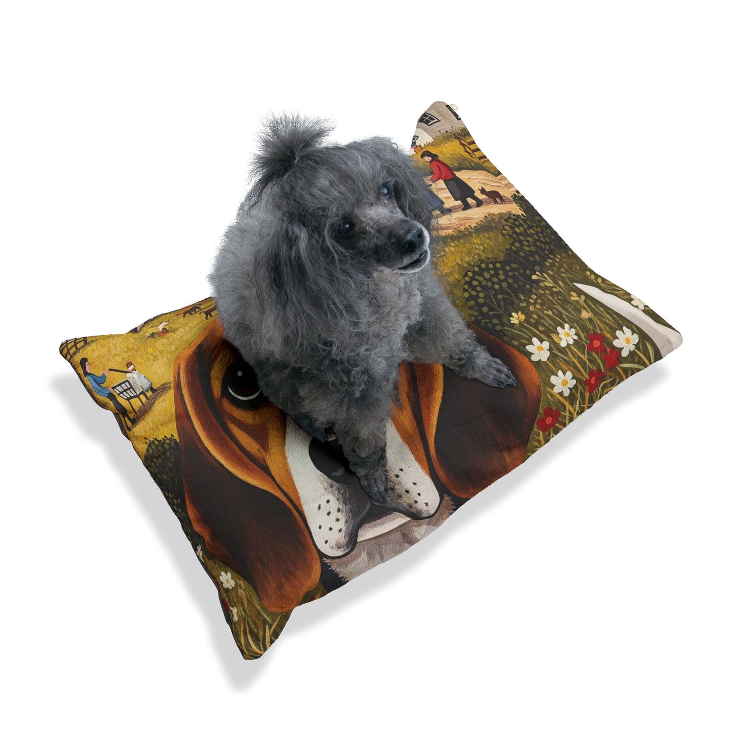 Pet Bed – Plush Dog Bed, 3 Size Options