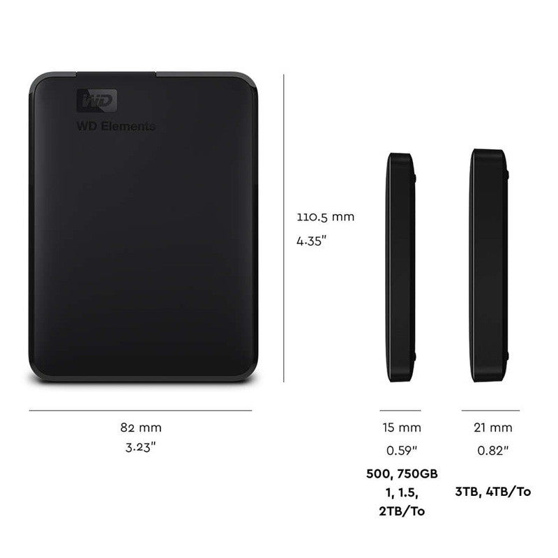 New Elements 1TB Hard Disk Large Capacity U Disk