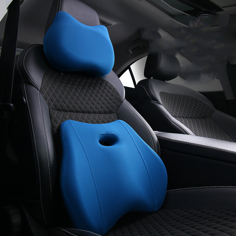 Memory Foam Neck Pillow Lumbar Support for Car