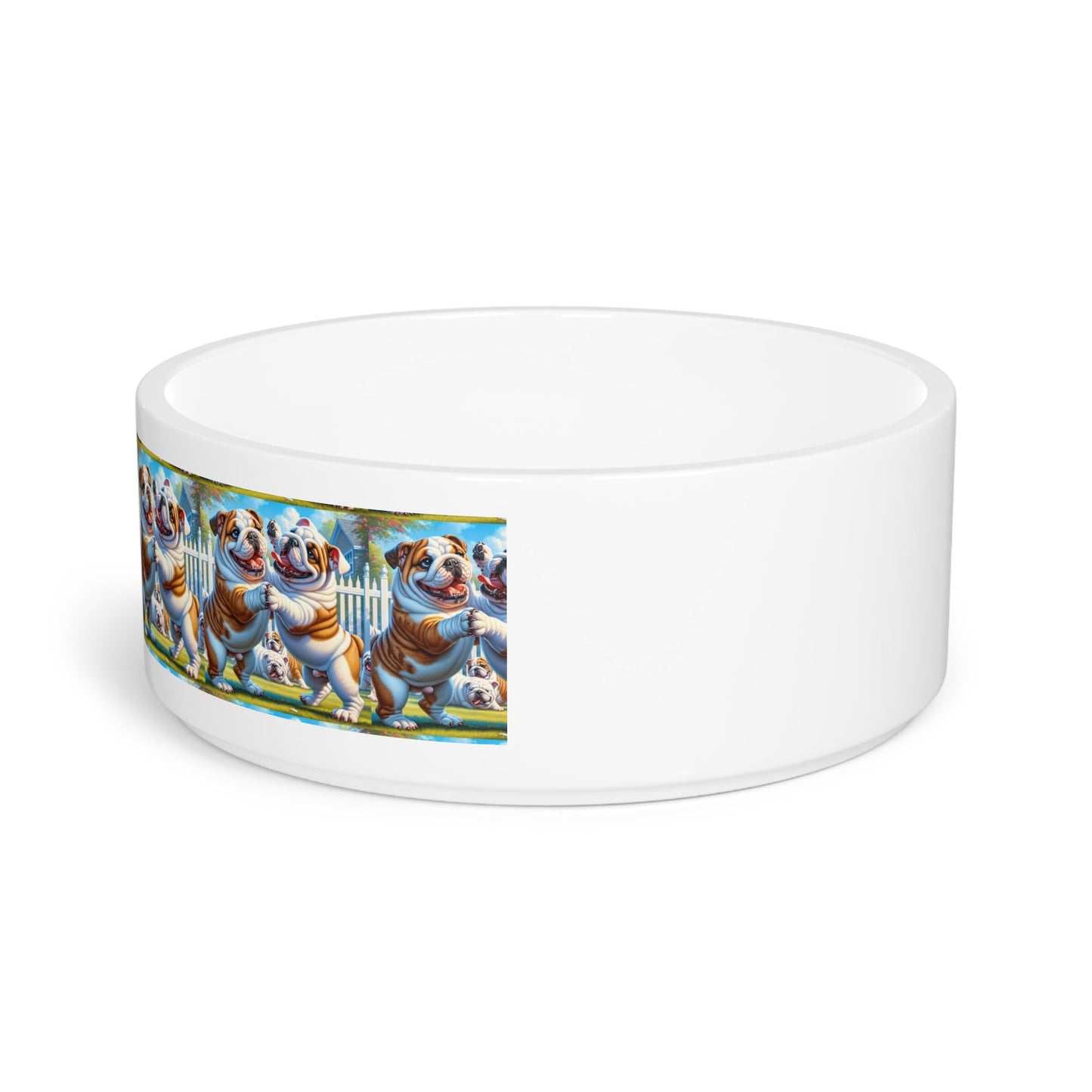 Ceramic Pet Bowl – 16 oz Dog Feeding Bowl