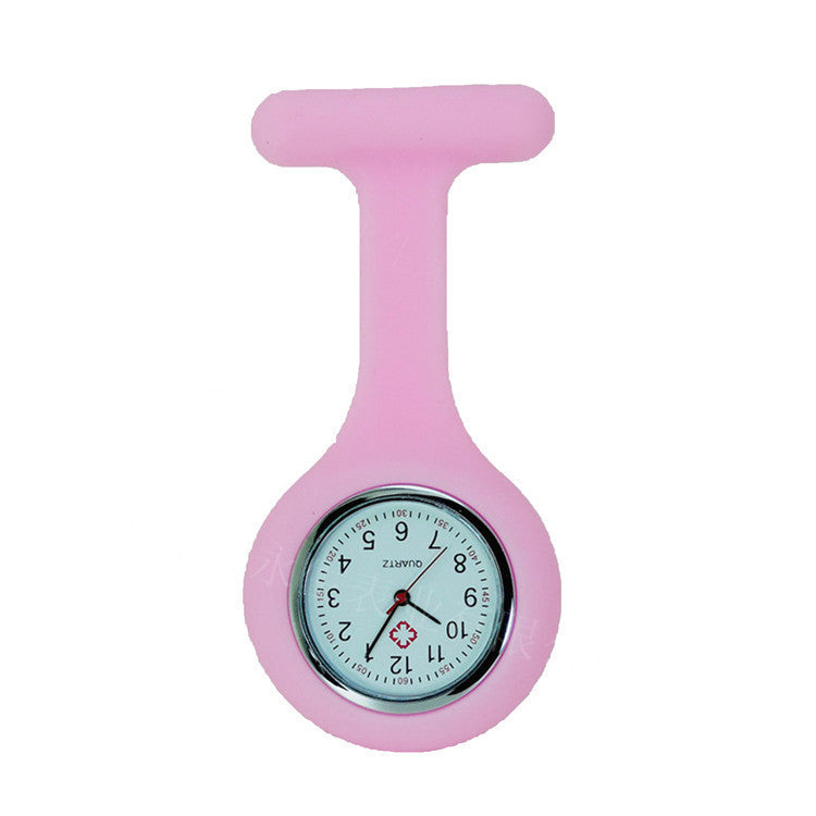 Silicone Nurse Watch Pin Pocket Watch Student Pocket Watch