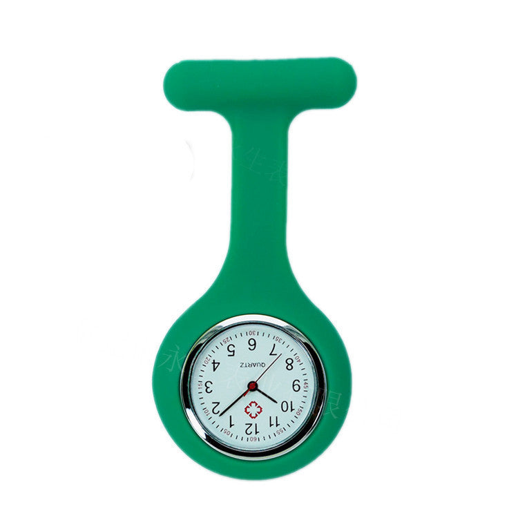 Silicone Nurse Watch Pin Pocket Watch Student Pocket Watch