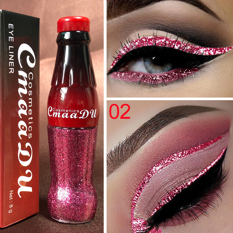 Diamond Shining Glitter Eyeliner: Party-Perfect Smoky Sexy Eyes