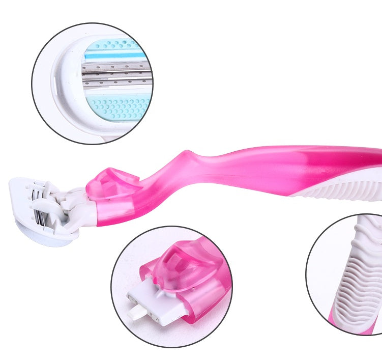 Manual razor shaving knife