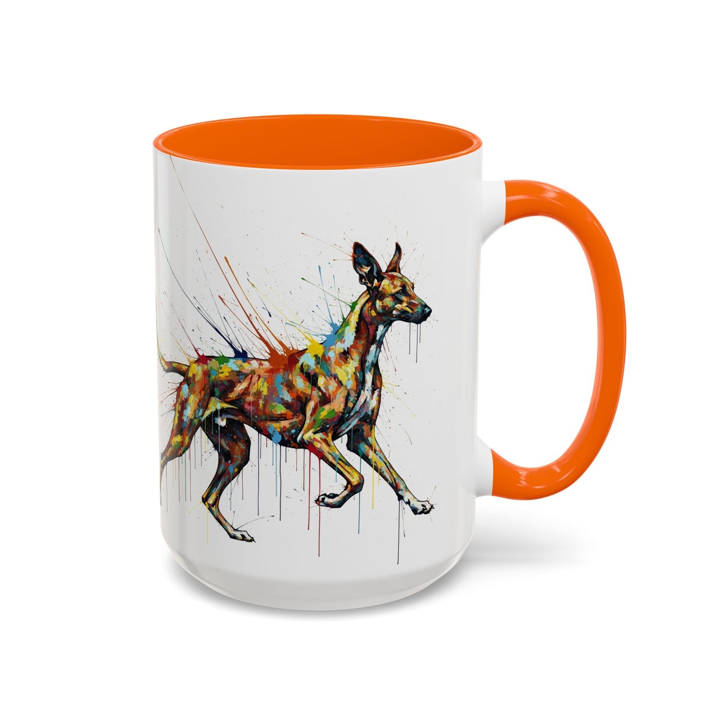 Keramiktasse mit Hunderassen-Motiv – 11 oz & 15 oz