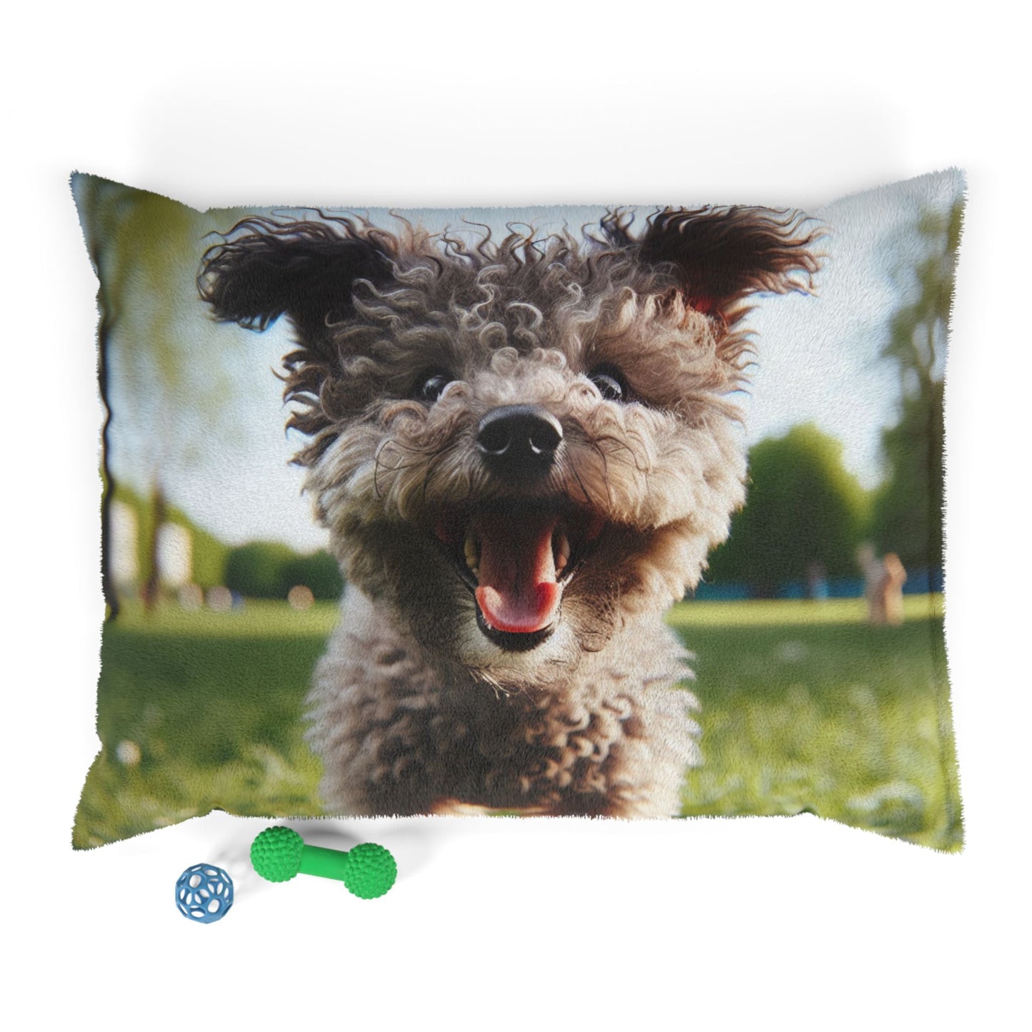 Haustierbett – Plüsch-Hundebett, 3 Größenoptionen