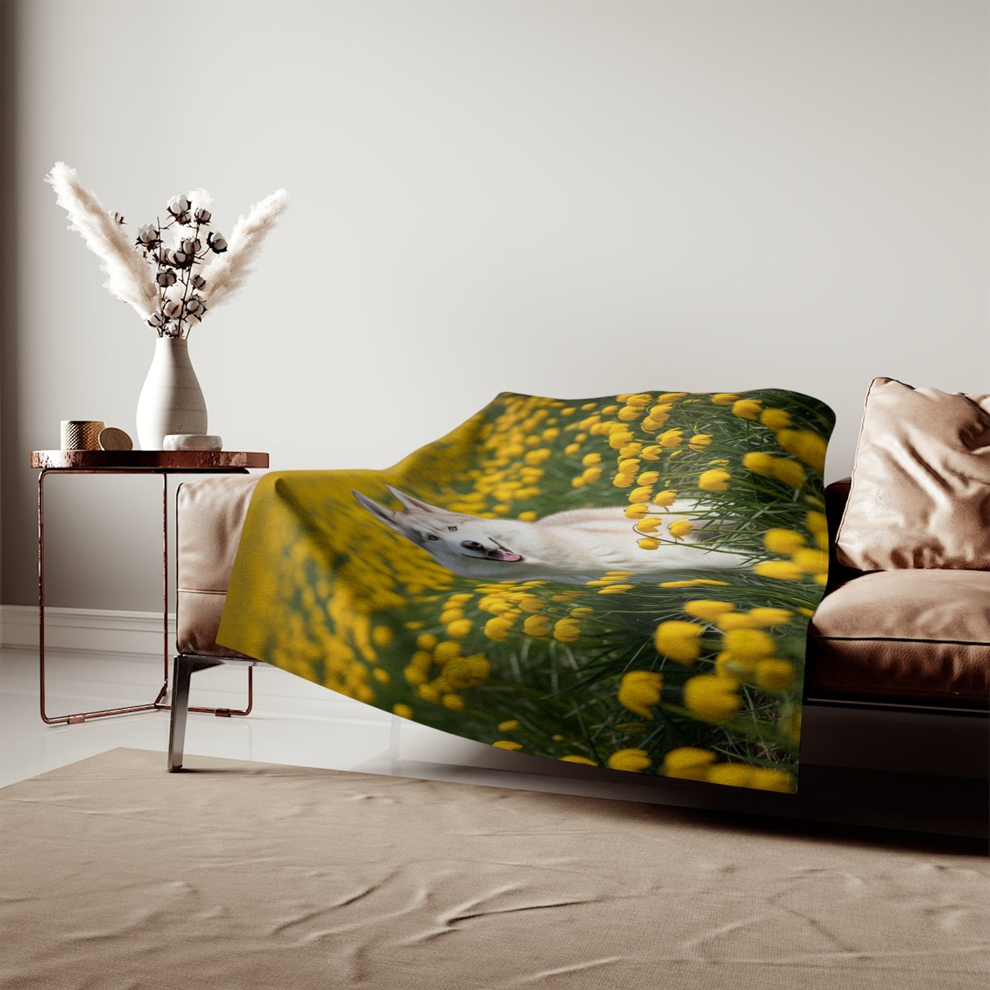 Sweatshirt Blanket – Plush Fleece Throw, 2 Size Options