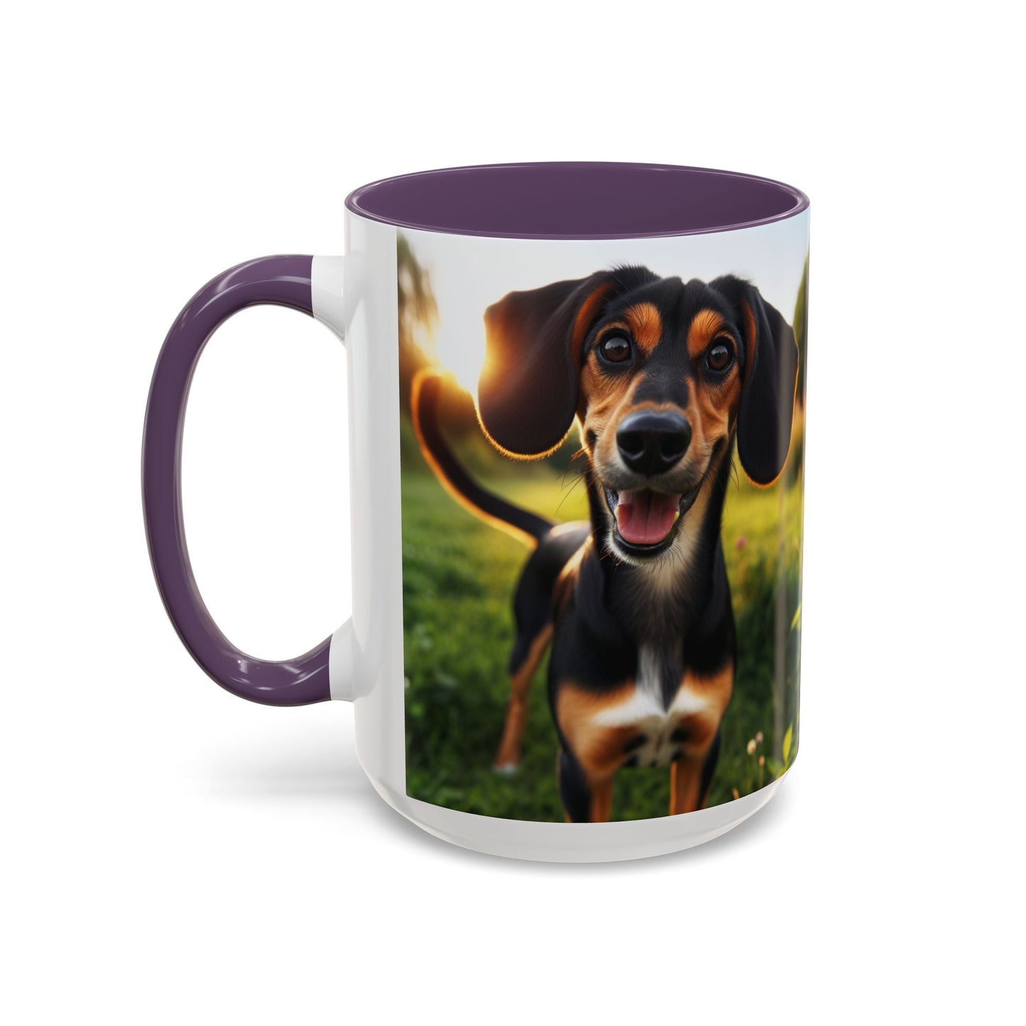 Keramiktasse mit Hunderassen-Motiv – 11 oz & 15 oz