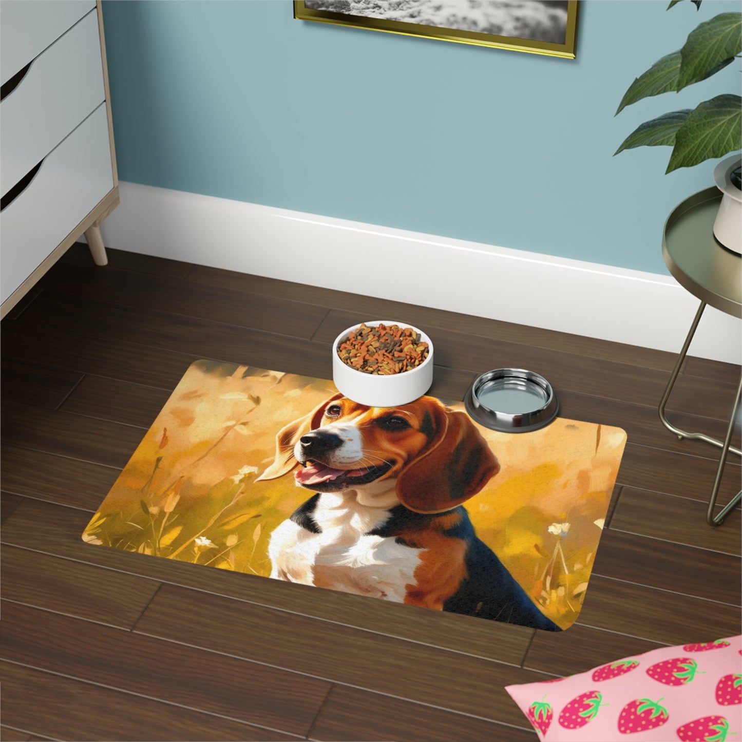Non-Slip Pet Food Mat – Waterproof Feeding Mat for Dogs