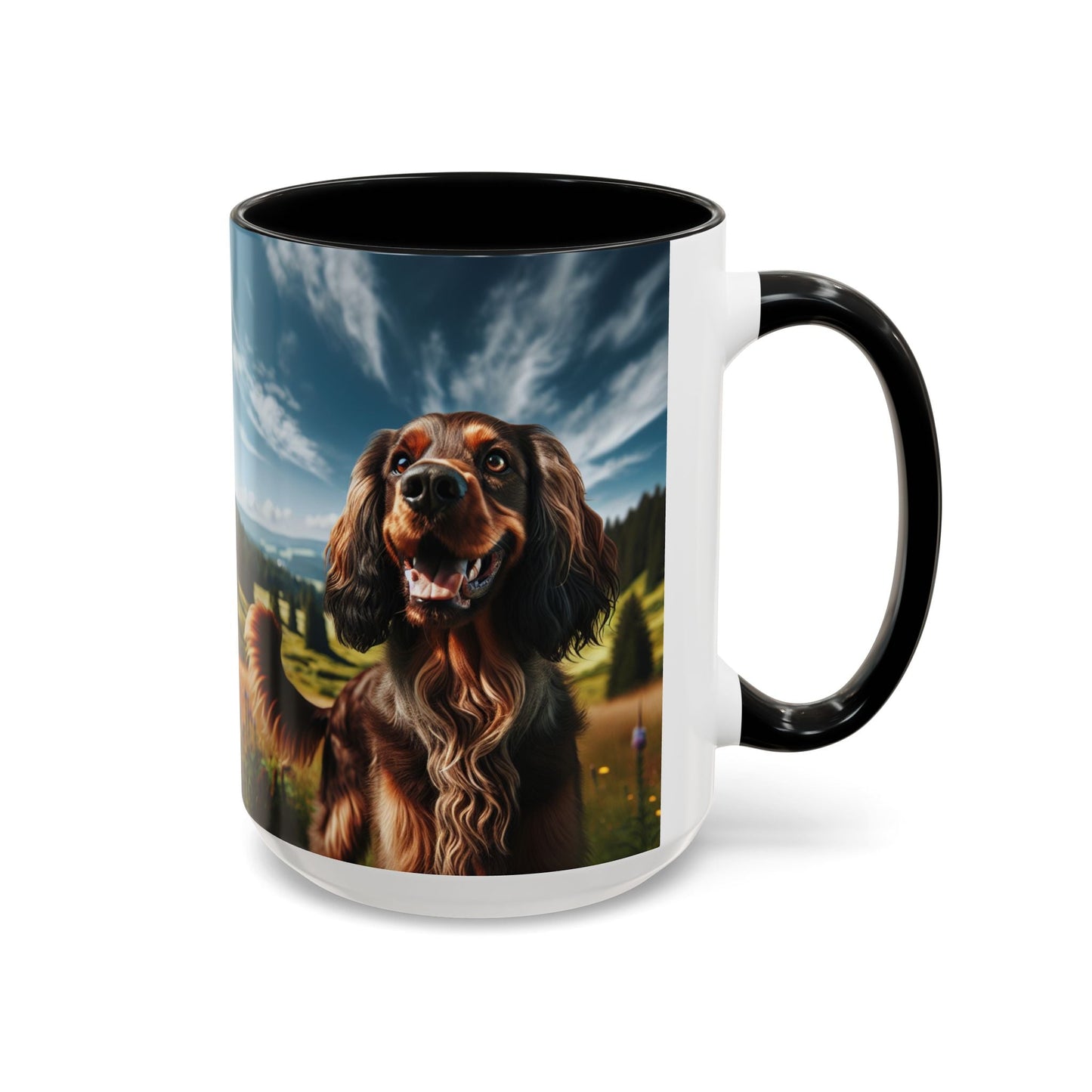 Keramiktasse mit Hunderassen-Motiv – 11 oz & 15 oz