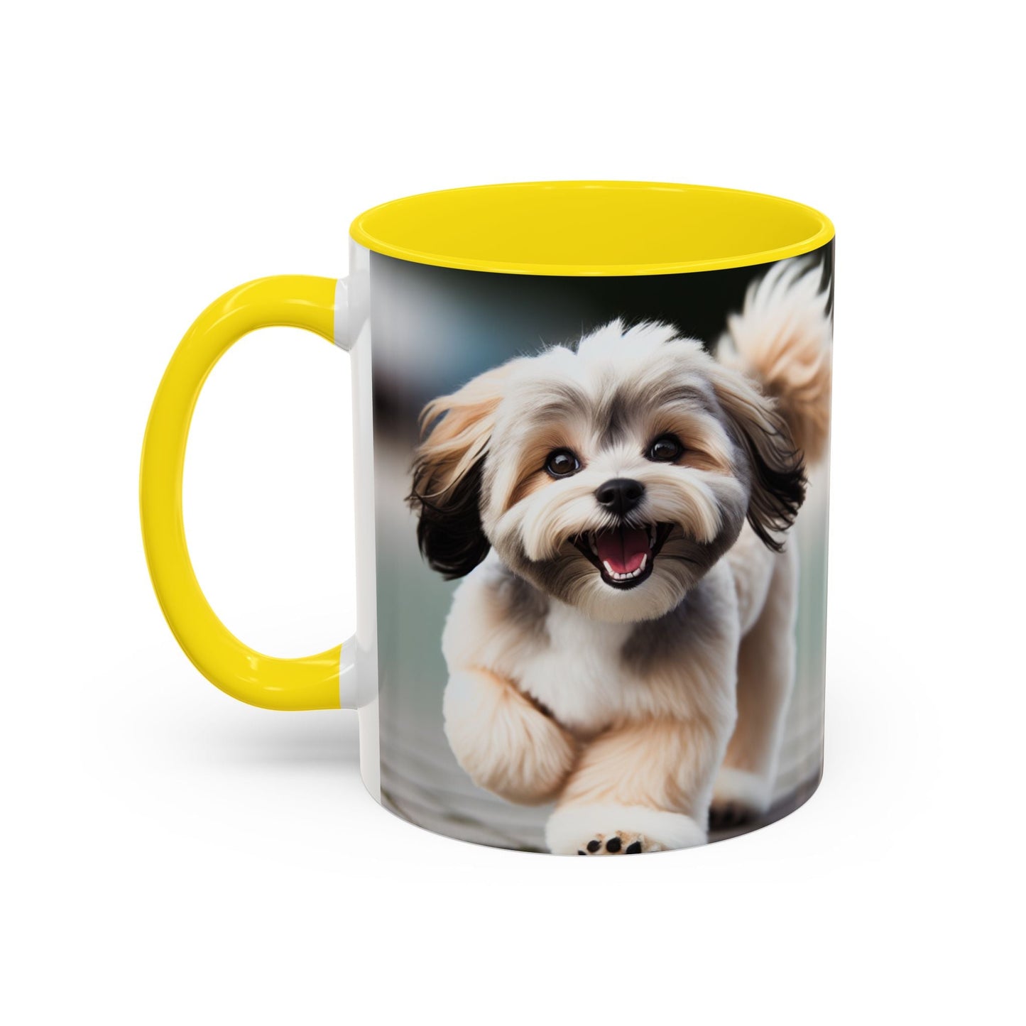 Keramiktasse mit Hunderassen-Motiv – 325 ml & 444 ml