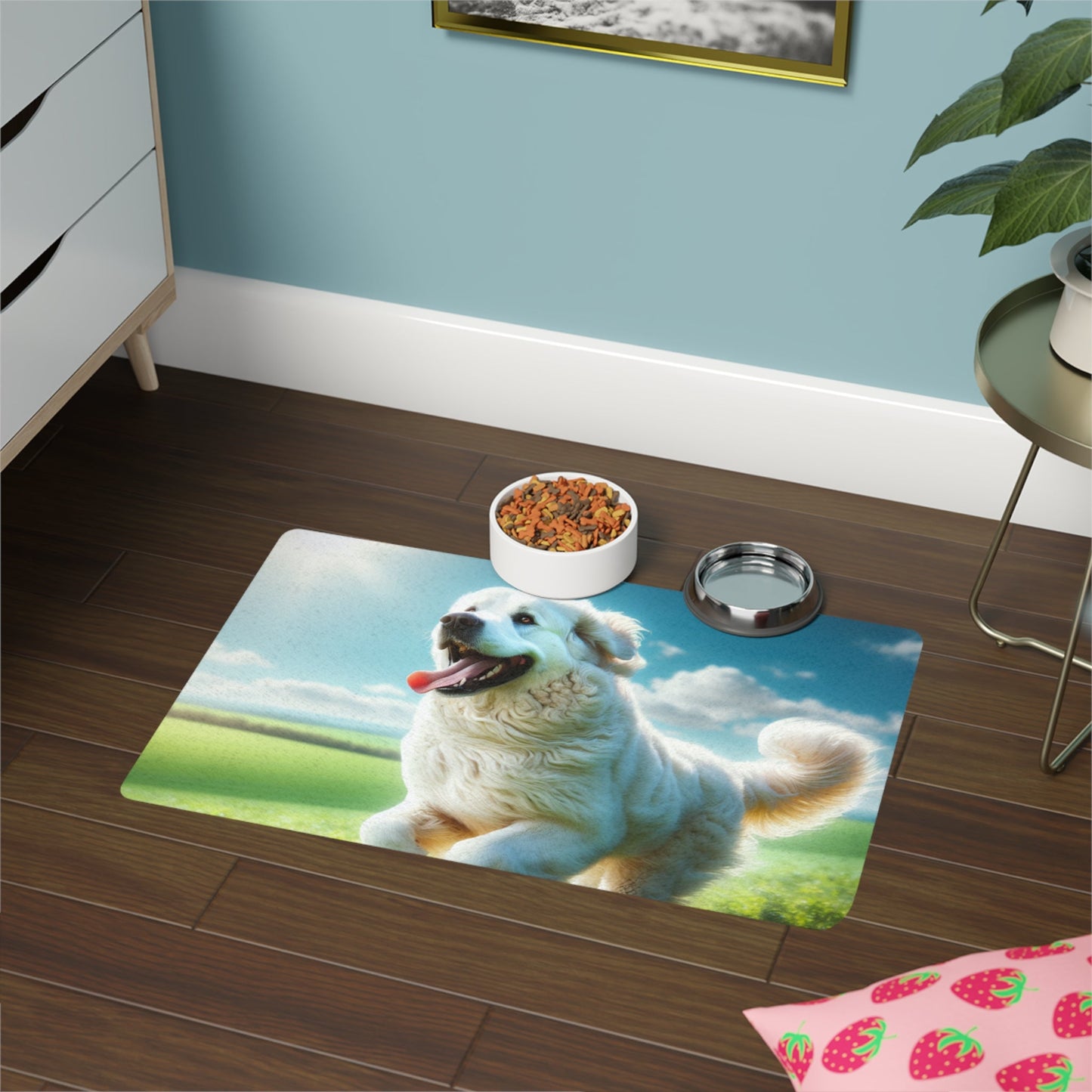 Non-Slip Pet Food Mat – Waterproof Feeding Mat for Dogs