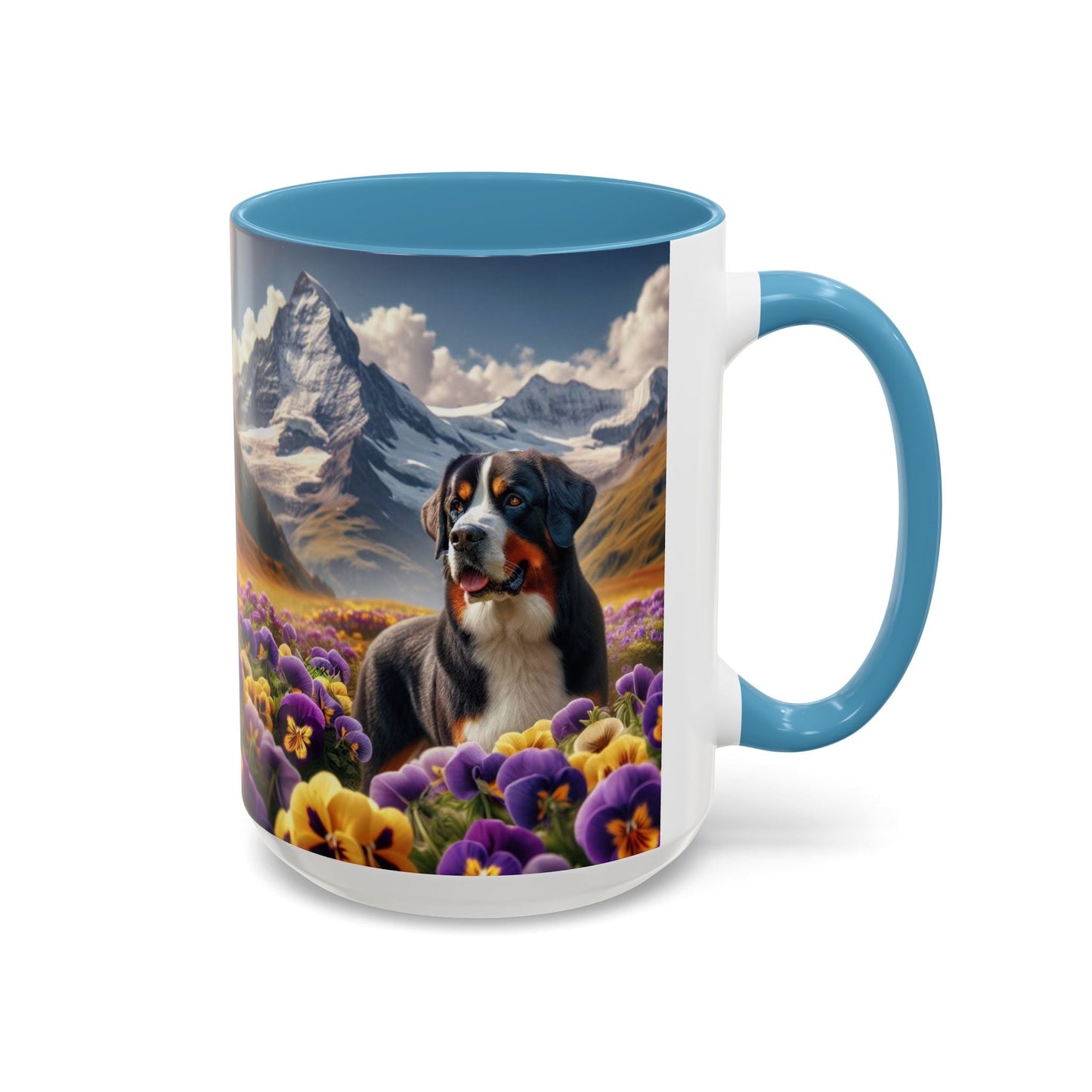 Keramiktasse mit Hunderassen-Motiv – 11 oz & 15 oz