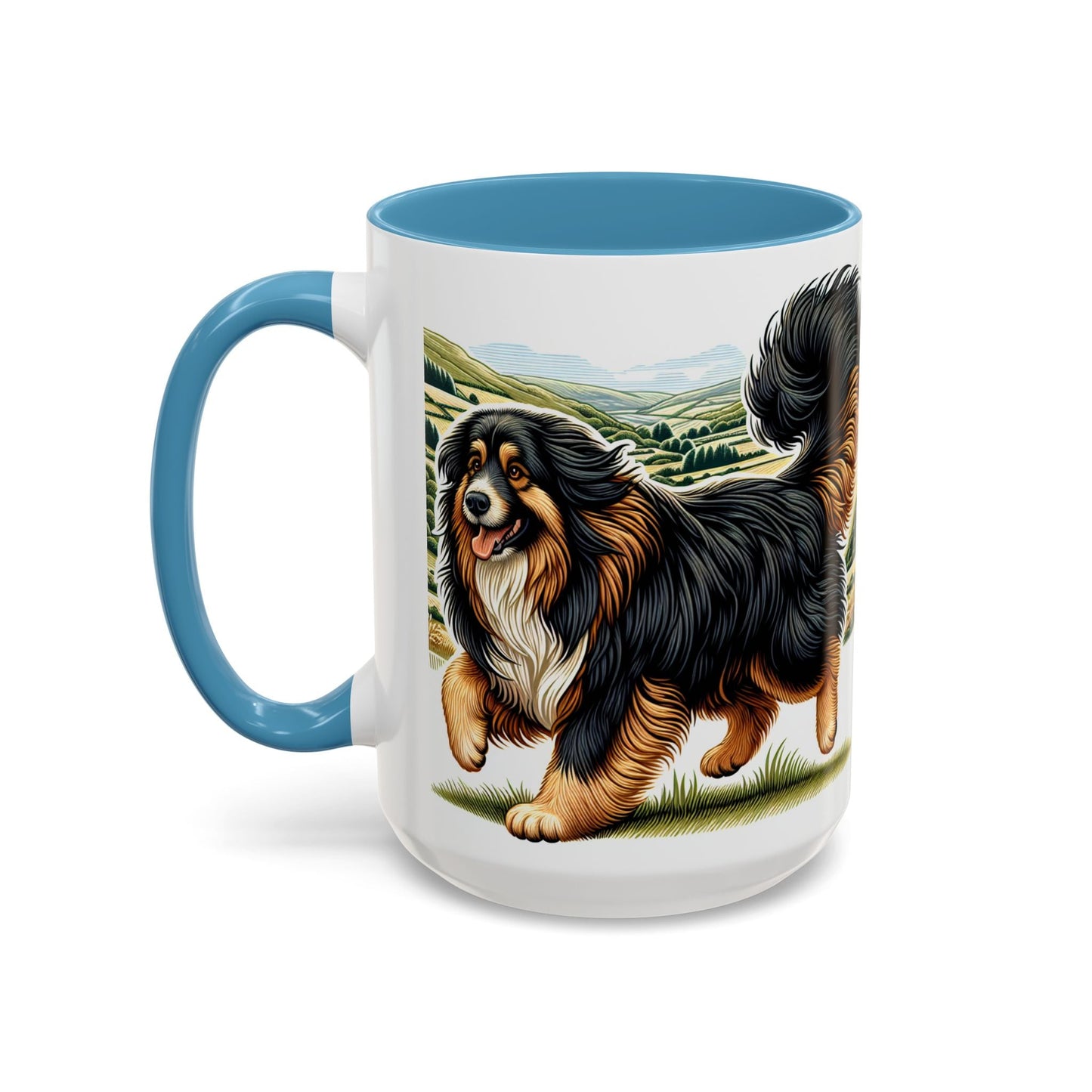 Keramiktasse mit Hunderassen-Motiv – 11 oz & 15 oz