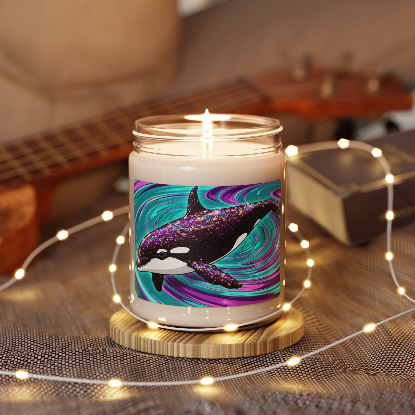 Bougie en cire de soja – Bougie parfumée en pot