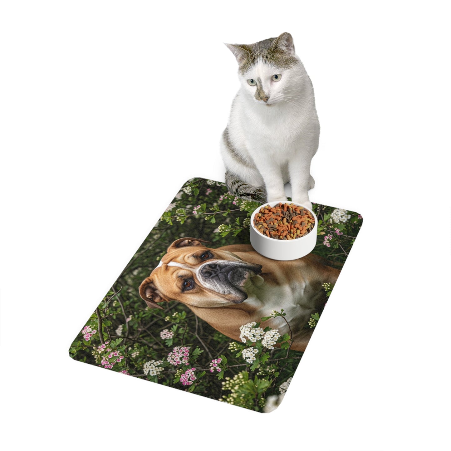 Non-Slip Pet Food Mat – Waterproof Feeding Mat for Dogs