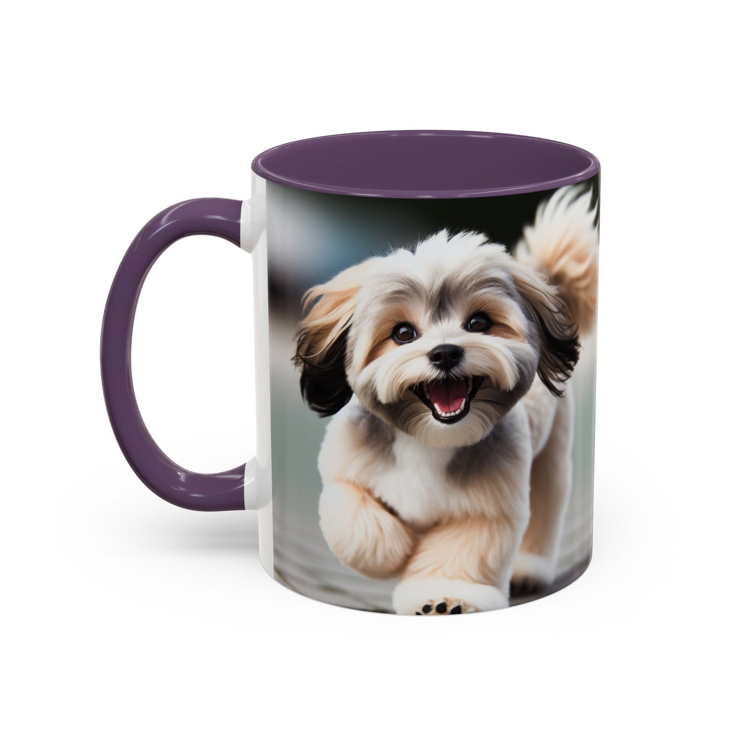 Keramiktasse mit Hunderassen-Motiv – 325 ml & 444 ml