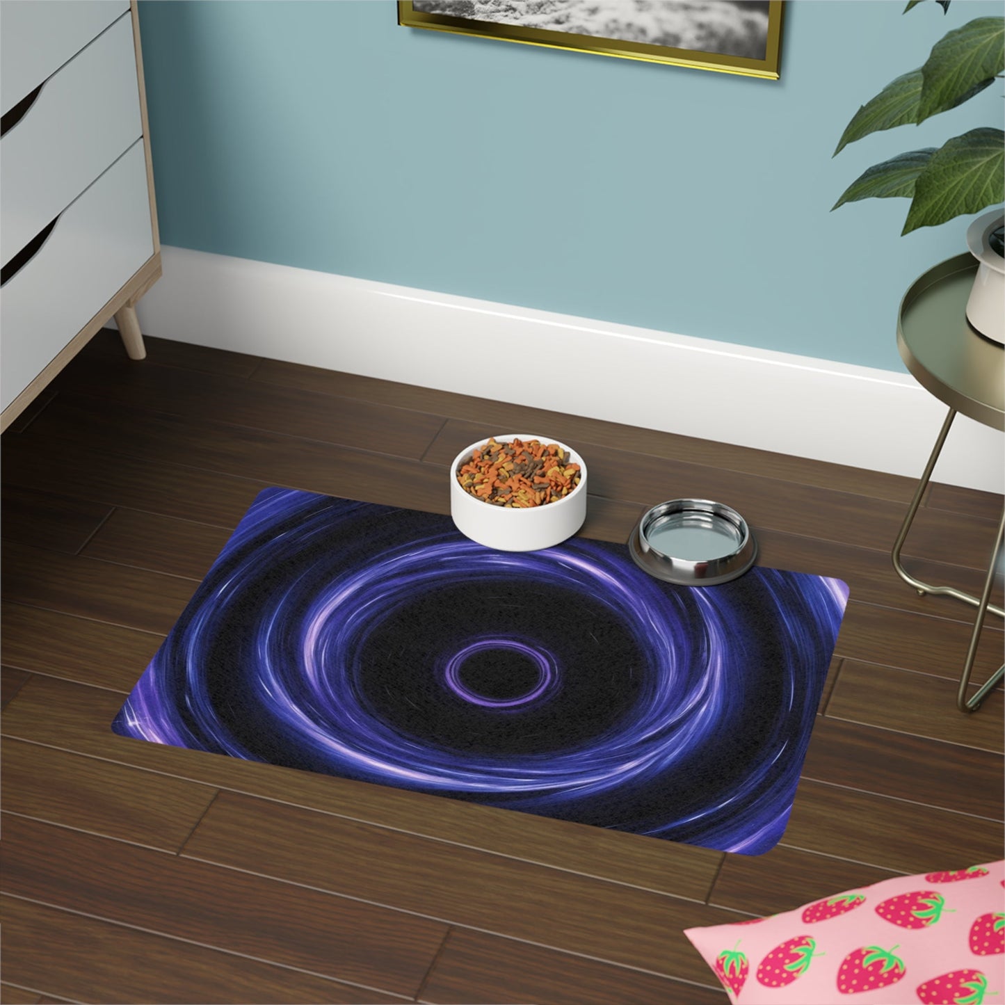 Tapis antidérapant pour animaux de compagnie – Tapis d'alimentation étanche pour chiens