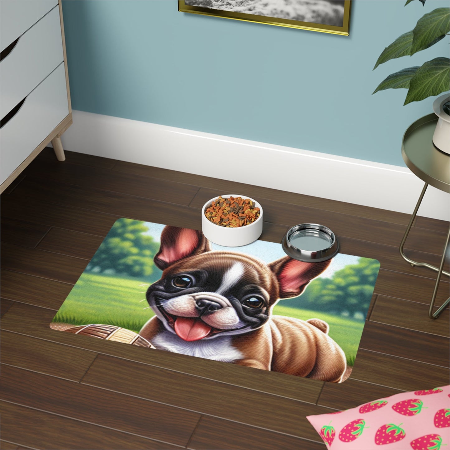 Non-Slip Pet Food Mat – Waterproof Feeding Mat for Dogs