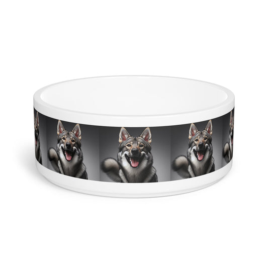 Ceramic Pet Bowl – 16 oz Dog Feeding Bowl