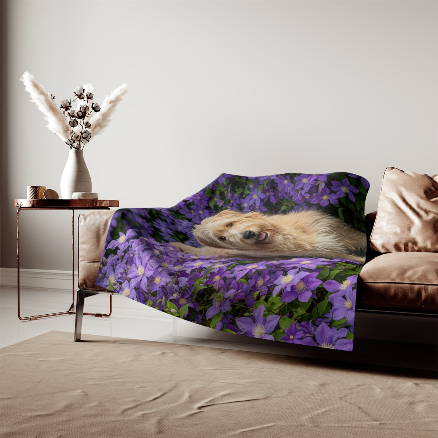 Sweatshirt Blanket – Plush Fleece Throw, 2 Size Options
