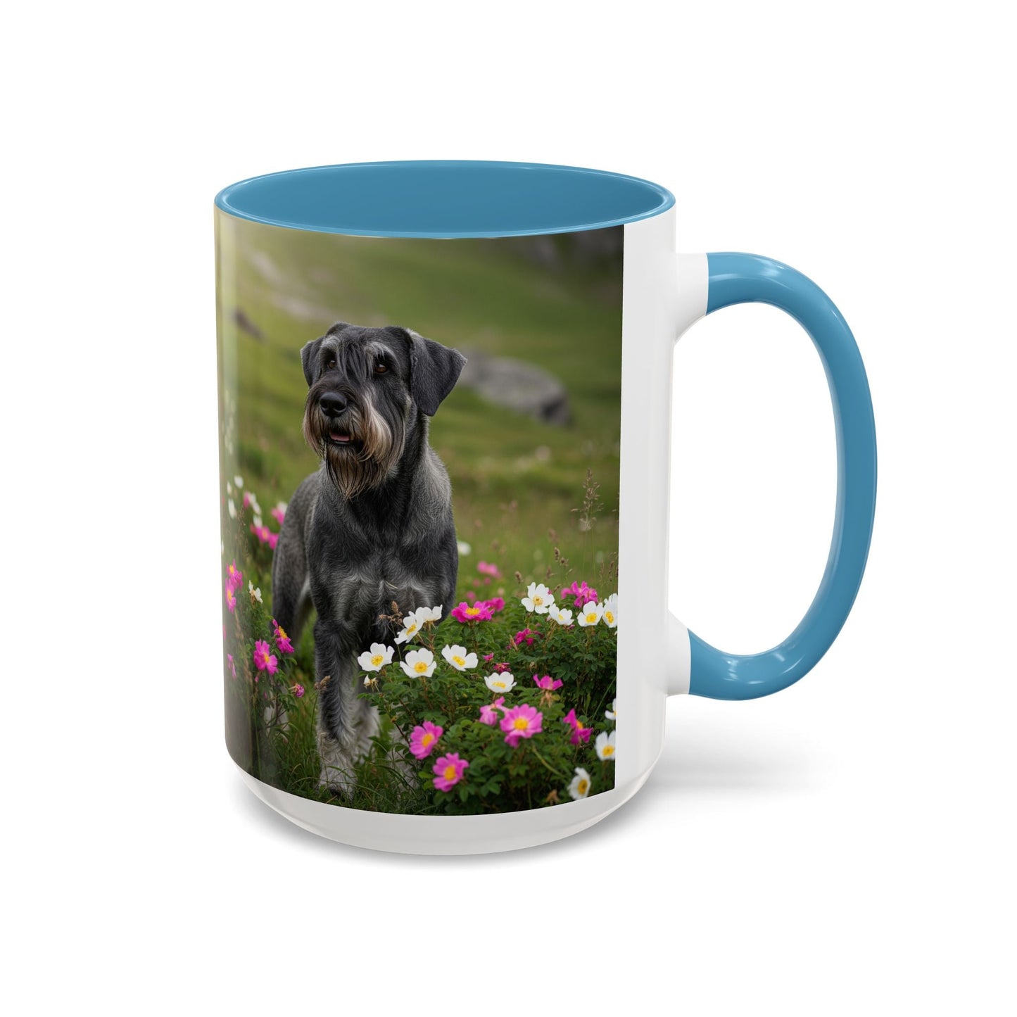 Keramiktasse mit Hunderassen-Motiv – 11 oz & 15 oz