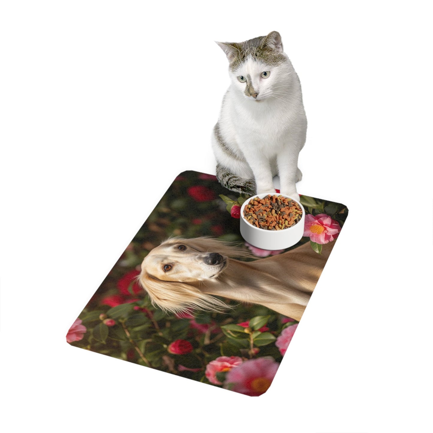 Non-Slip Pet Food Mat – Waterproof Feeding Mat for Dogs