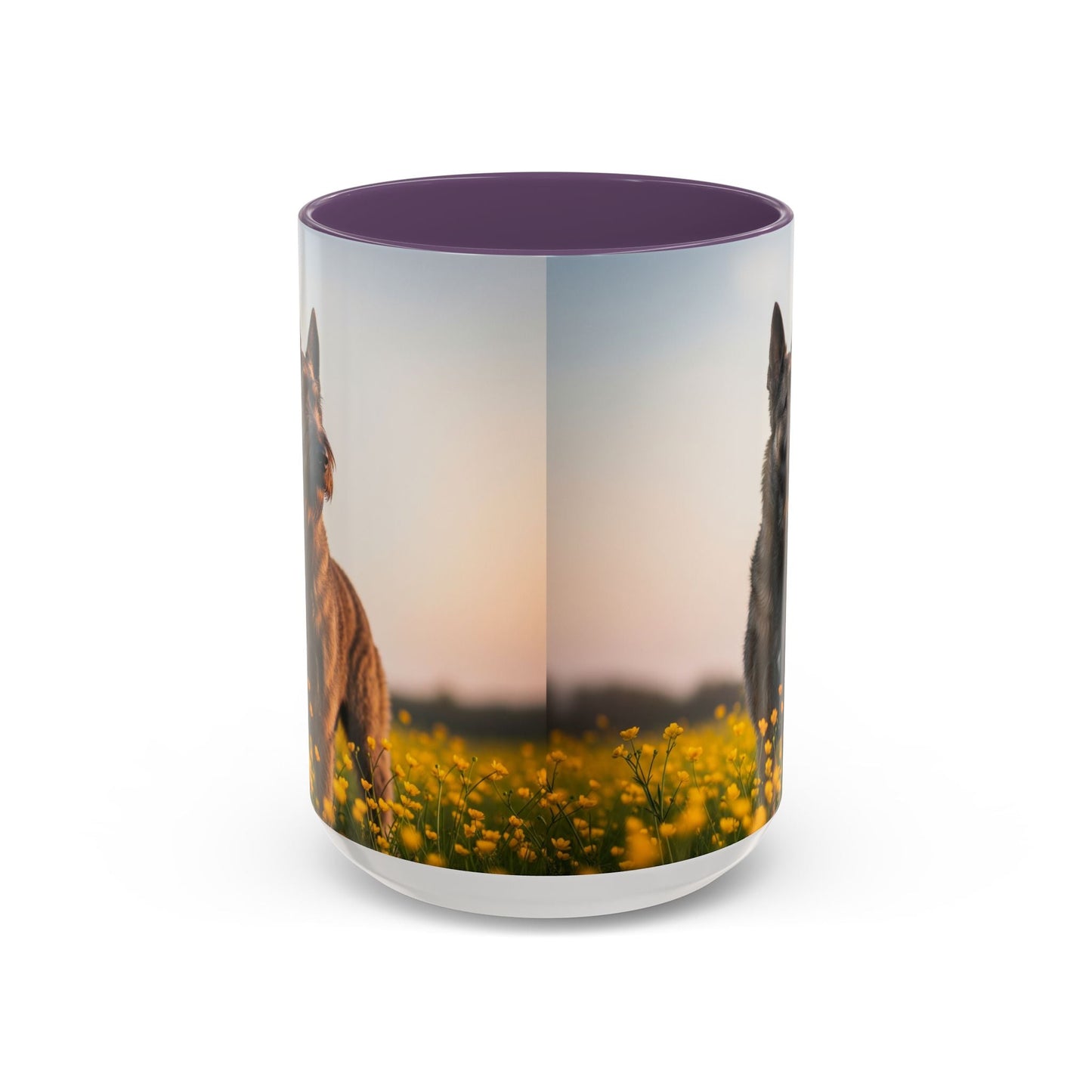 Keramiktasse mit Hunderassen-Motiv – 11 oz & 15 oz