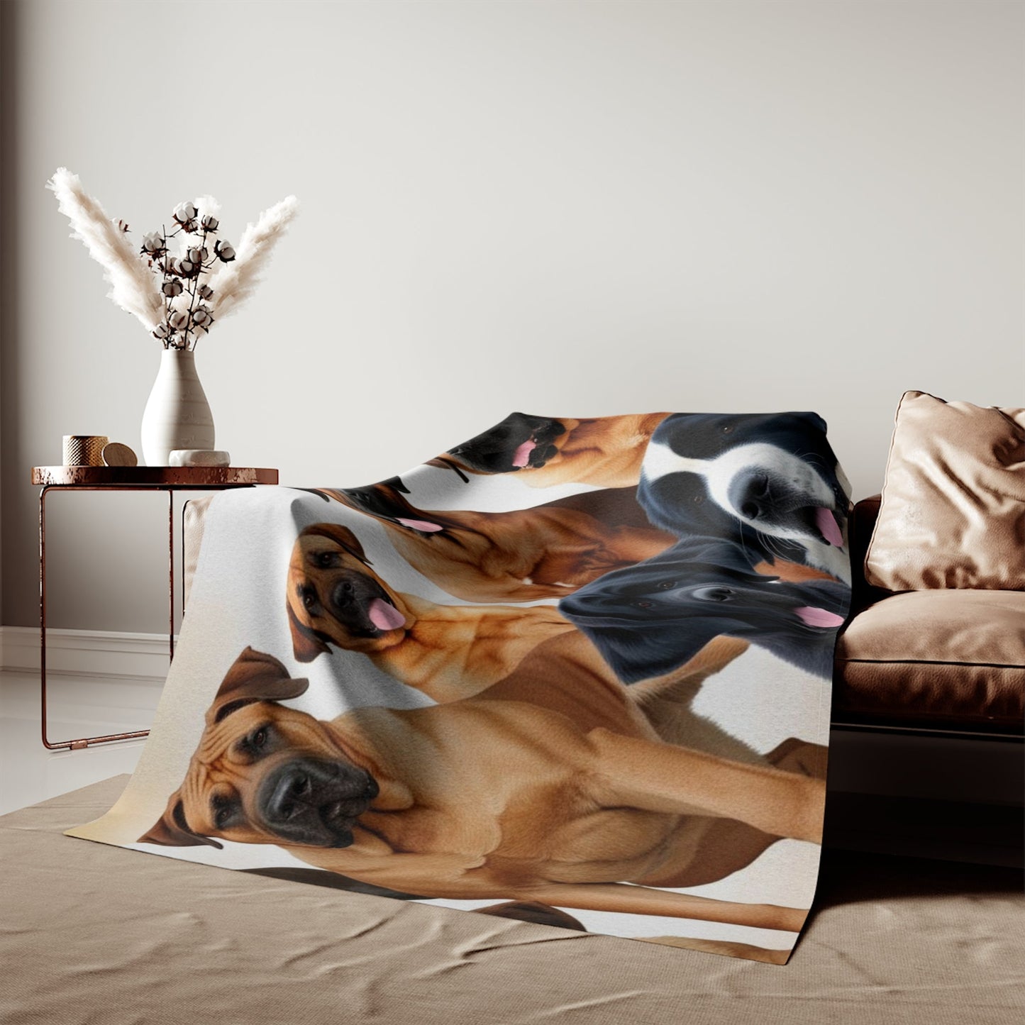 Sweatshirt Blanket – Plush Fleece Throw, 2 Size Options