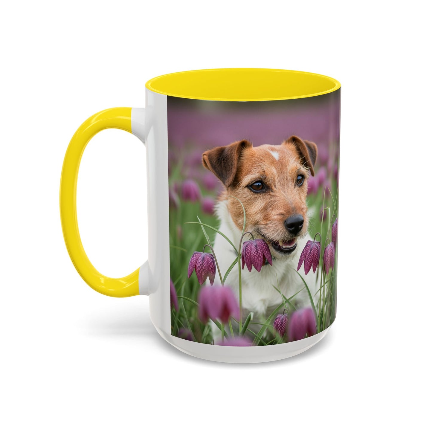 Keramiktasse mit Hunderassen-Motiv – 11 oz & 15 oz