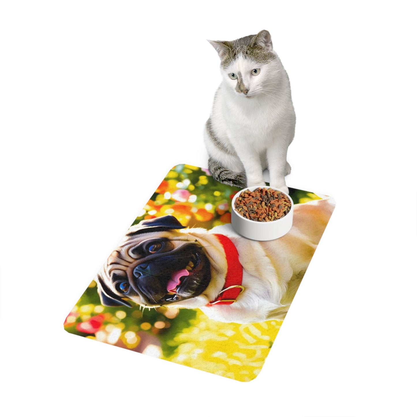 Non-Slip Pet Food Mat – Waterproof Feeding Mat for Dogs