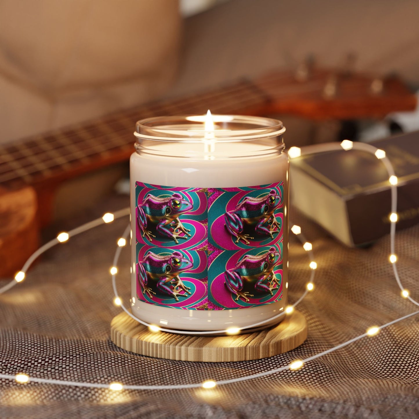 Bougie en cire de soja – Bougie parfumée en pot