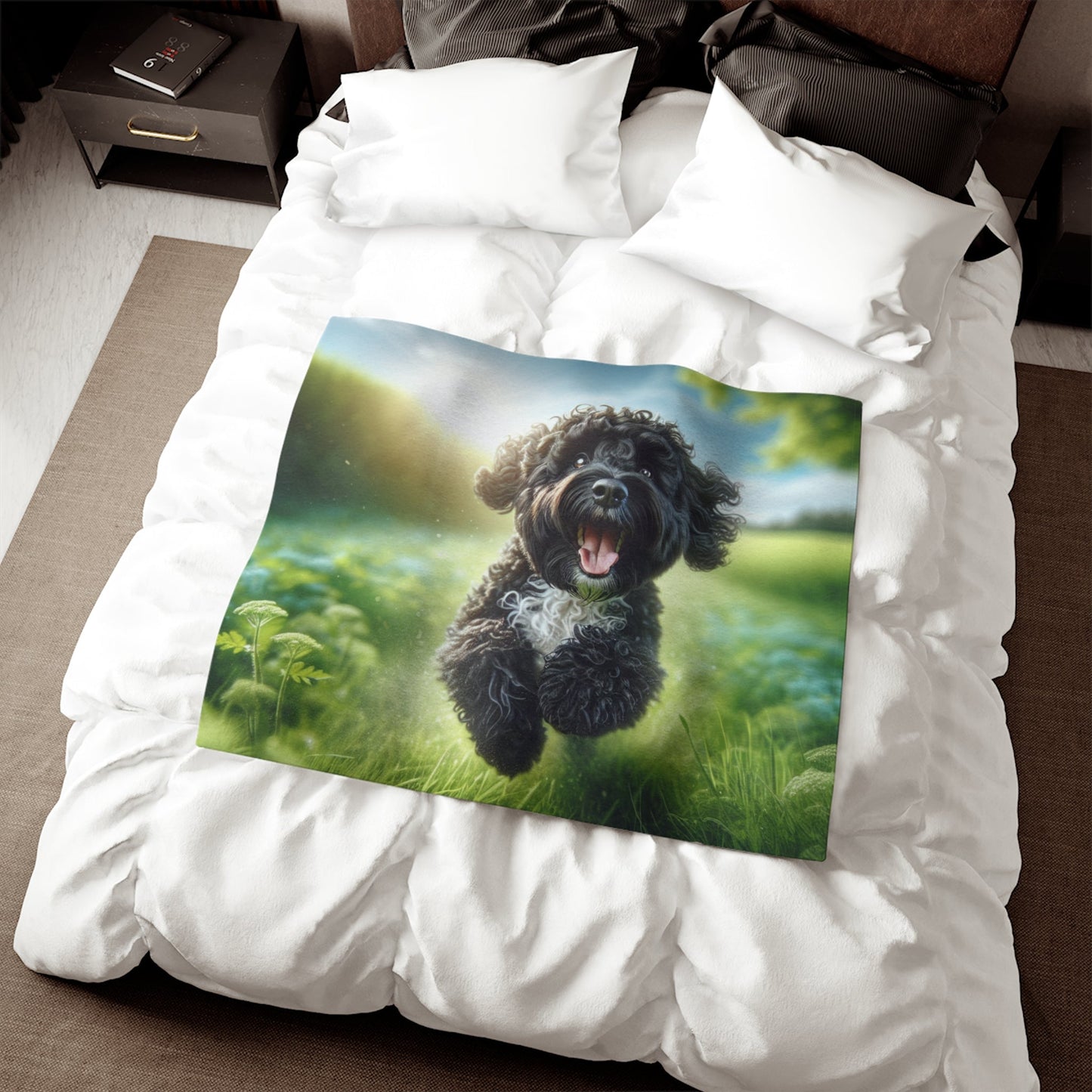 Sweatshirt Blanket – Plush Fleece Throw, 2 Size Options