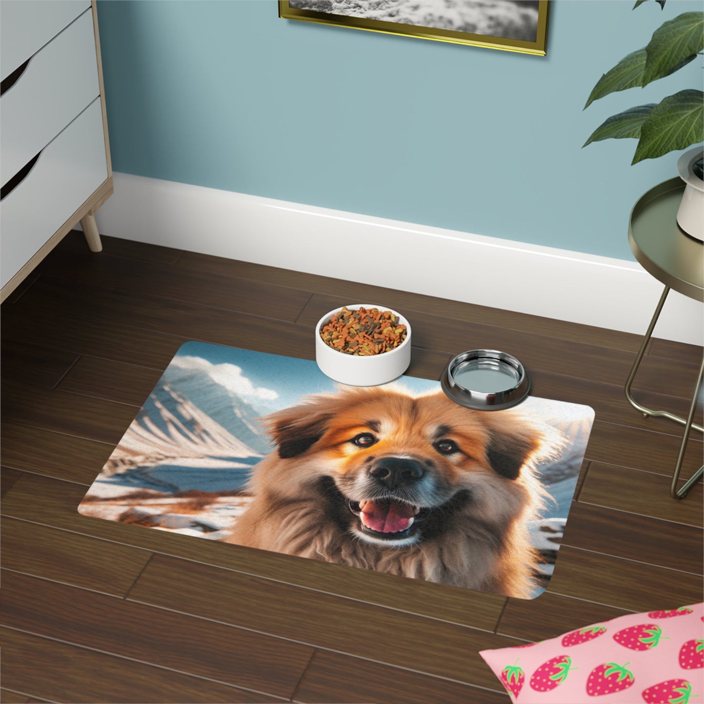 Non-Slip Pet Food Mat – Waterproof Feeding Mat for Dogs