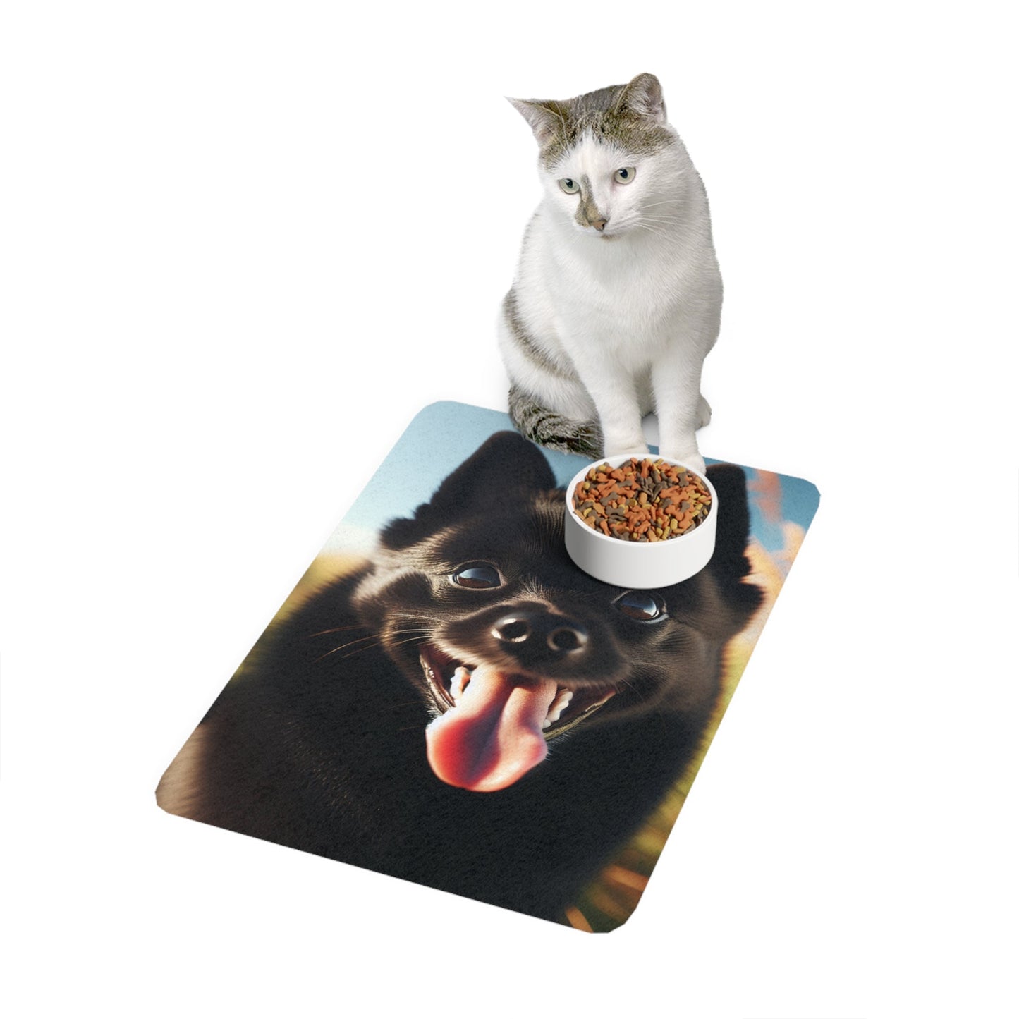 Non-Slip Pet Food Mat – Waterproof Feeding Mat for Dogs