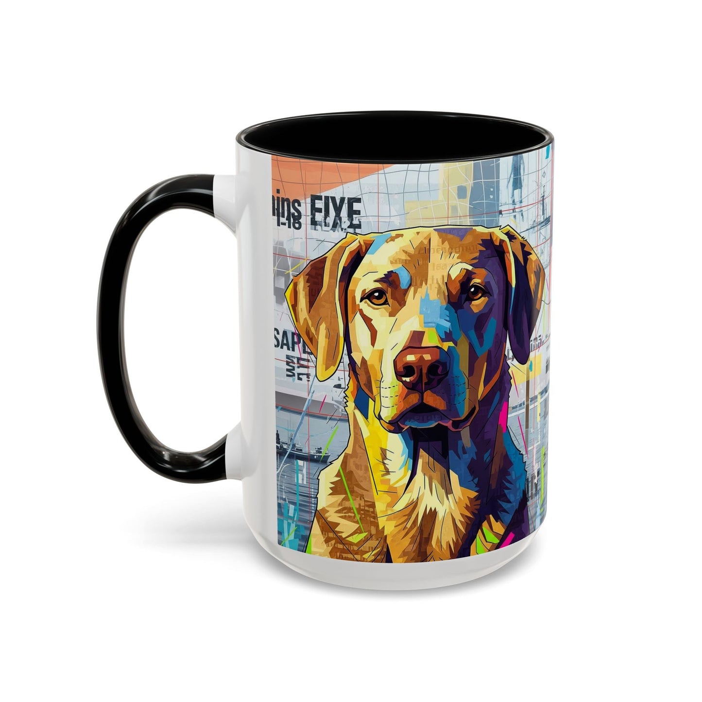 Keramiktasse mit Hunderassen-Motiv – 11 oz & 15 oz