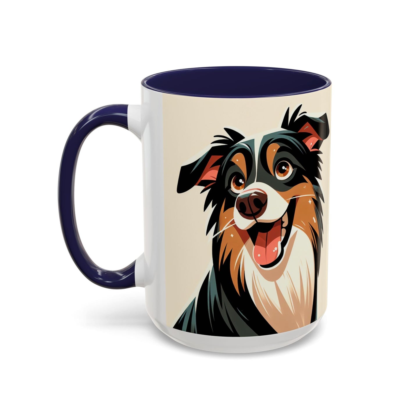 Keramiktasse mit Hunderassen-Motiv – 11 oz & 15 oz