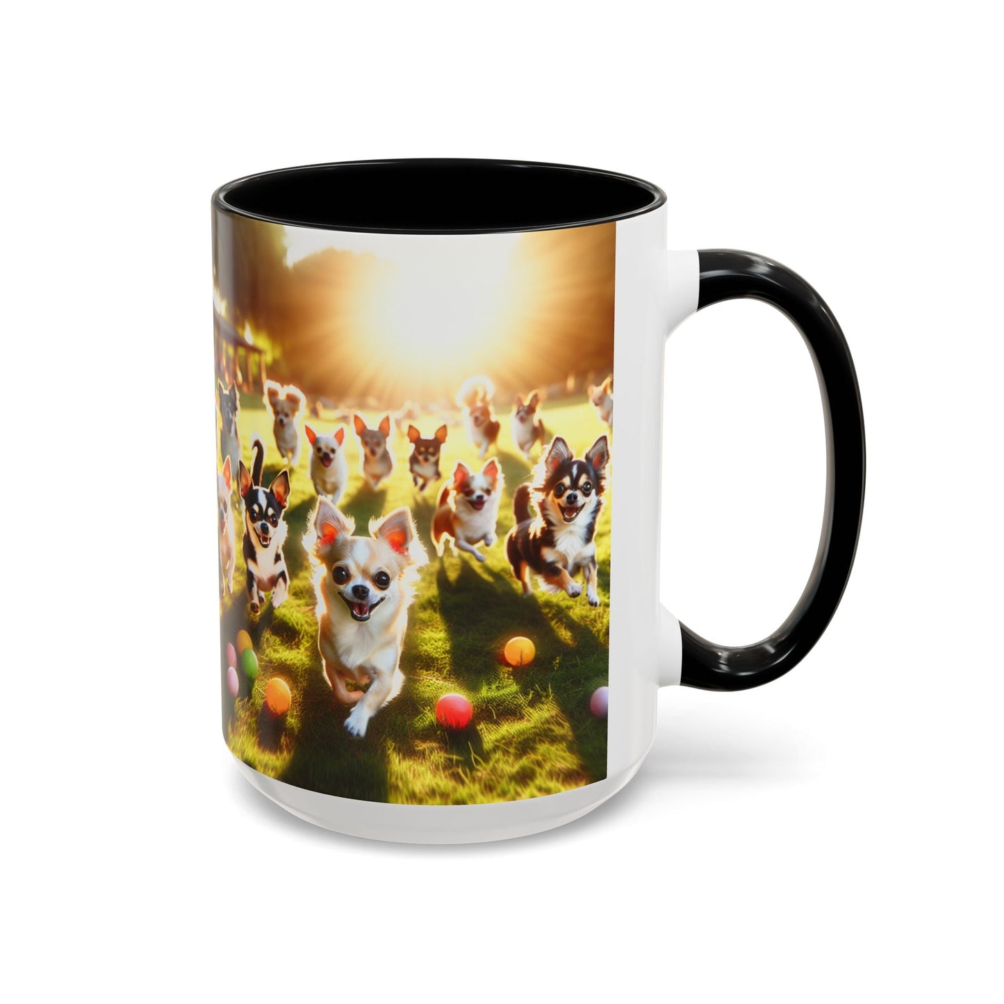 Keramiktasse mit Hunderassen-Motiv – 11 oz & 15 oz
