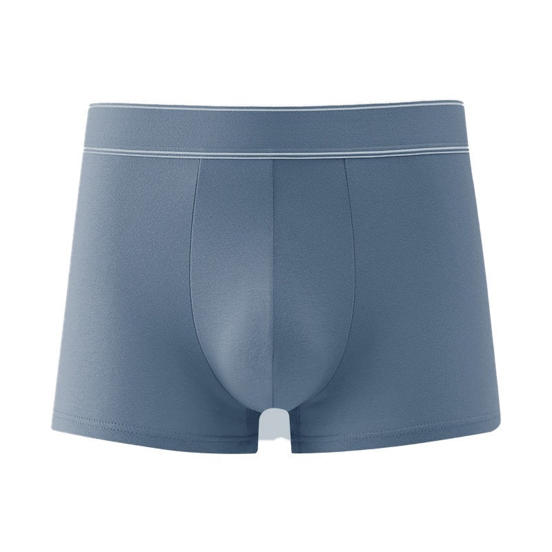 Mens Cotton Boxer Briefs, Simple And Elegant, With Graphene Antibacterial Properties