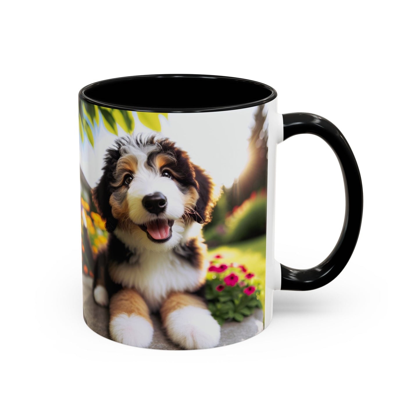 Keramiktasse mit Hunderassen-Motiv – 11 oz & 15 oz