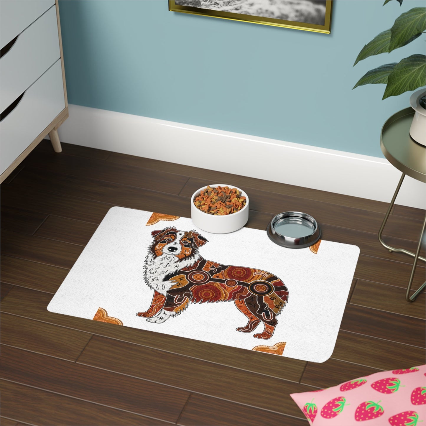 Non-Slip Pet Food Mat – Waterproof Feeding Mat for Dogs